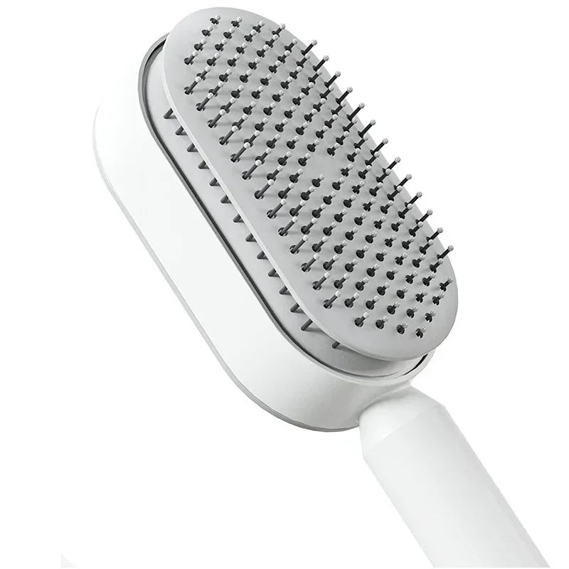 Pro-Clean 3D Airbag Self-Cleaning Hairbrush