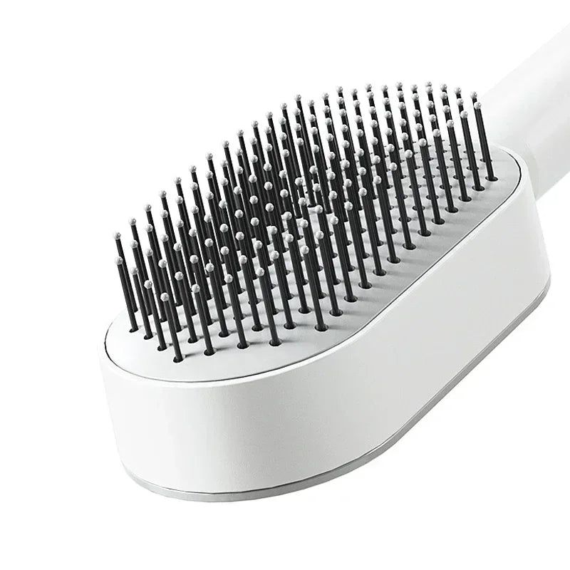 Pro-Clean 3D Airbag Self-Cleaning Hairbrush